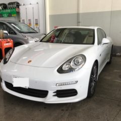 Porsche Panamera Edition 970 car wash