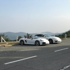 ポルシェ　981ボクスターGTSとパナメーラ