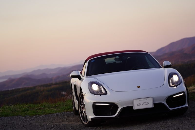 Boxster in Aomori