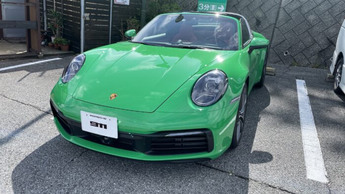 新型ポルシェ911タルガ