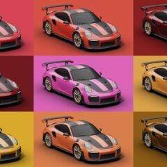 Porsche PTS Color List