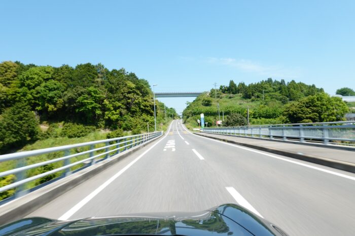 多良岳オレンジ海道をポルシェでドライブ