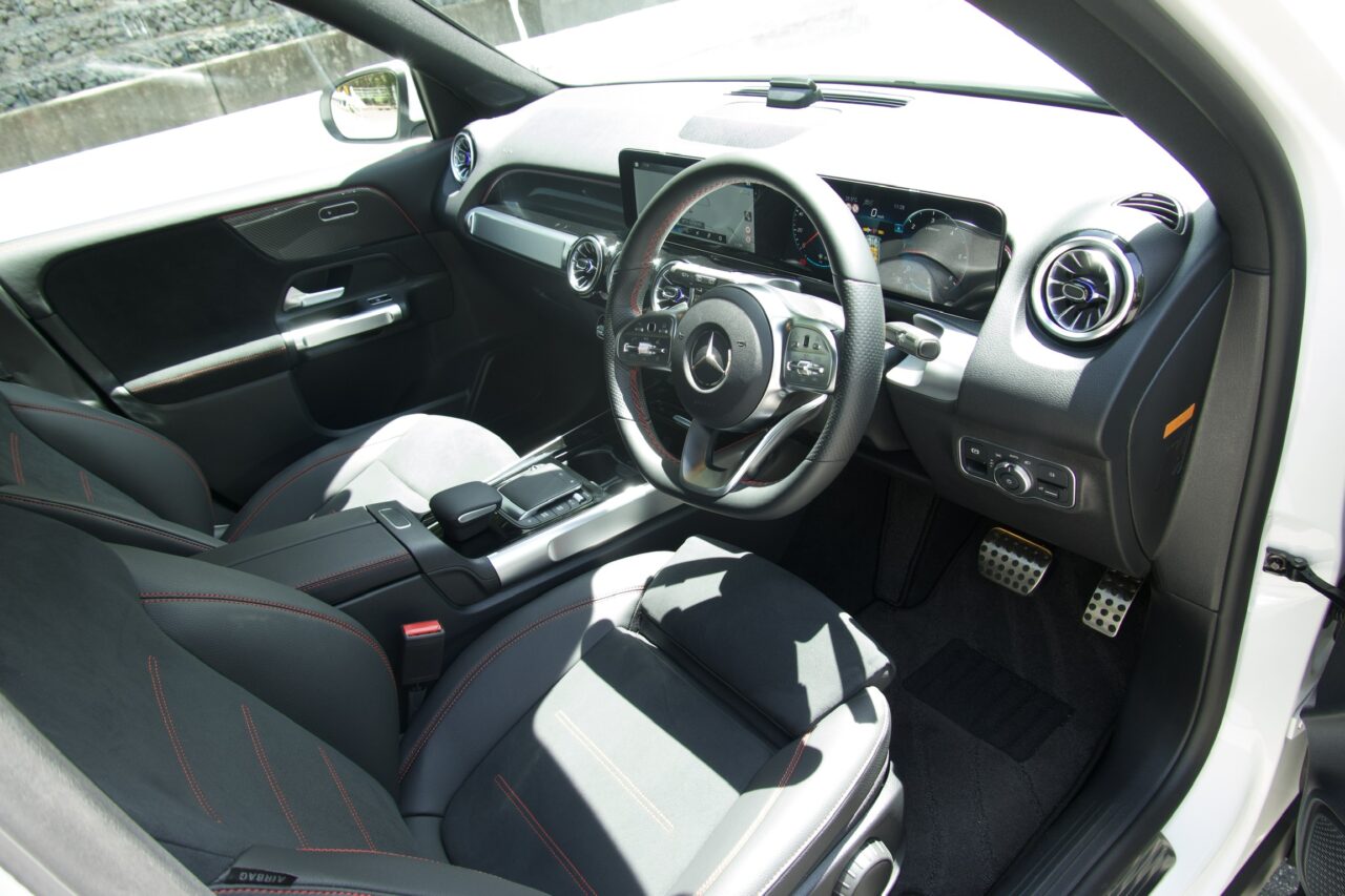 Interior of GLB200d 4MATIC