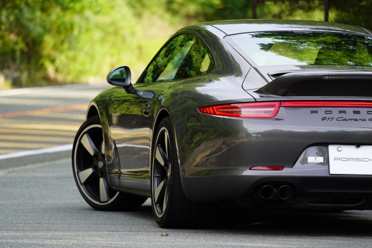 991 type Porsche 911 duck tail