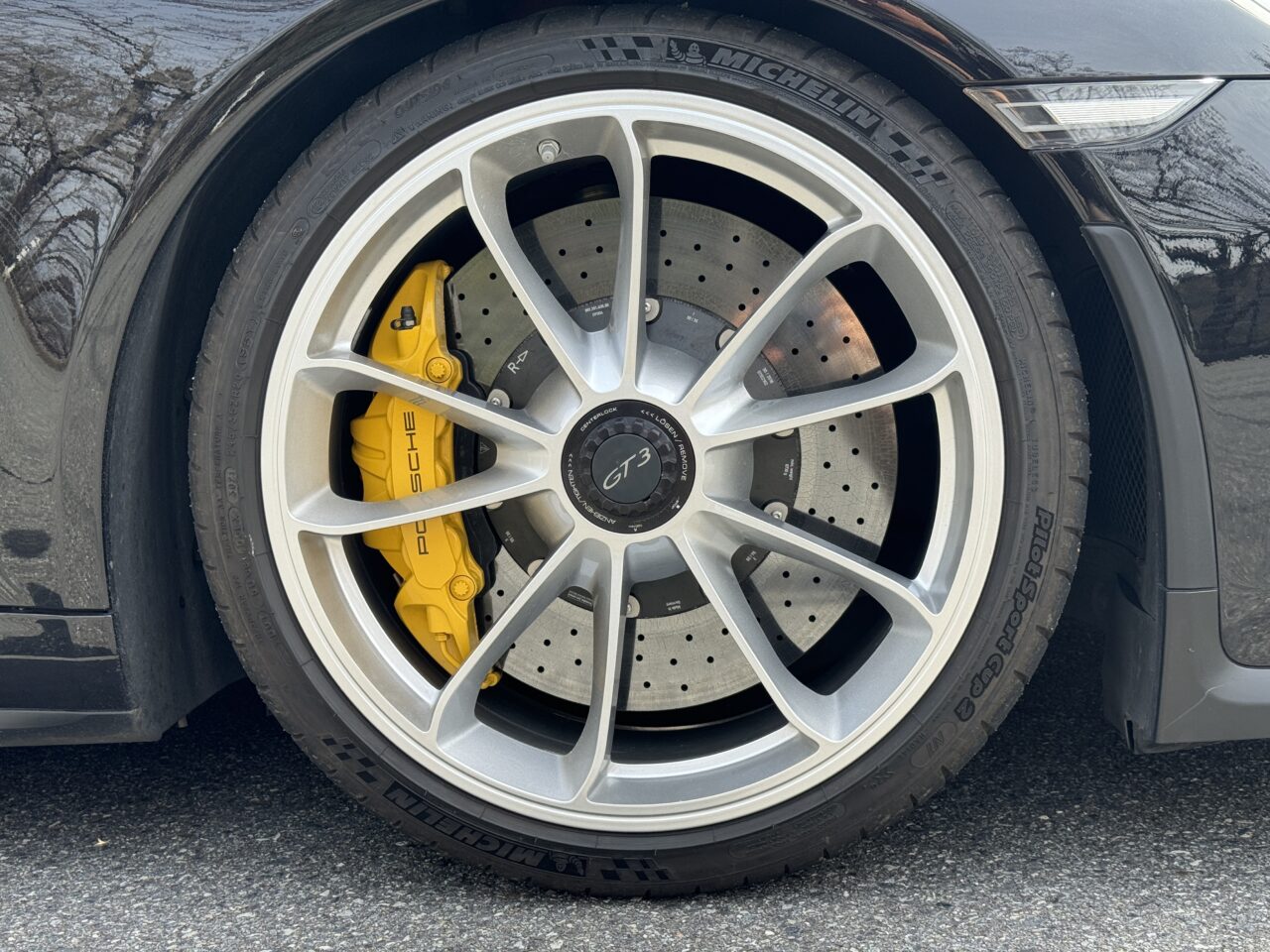 ポルシェ911GT3のホイール